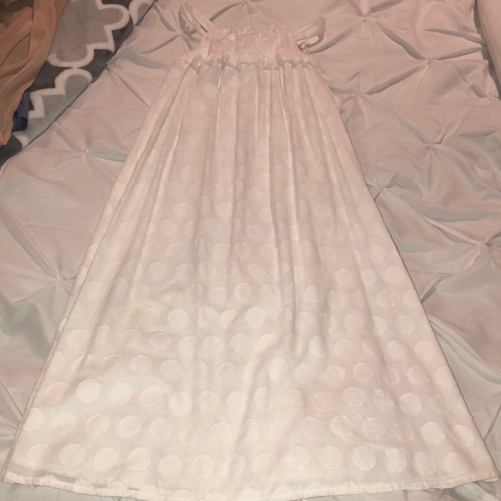 White dress